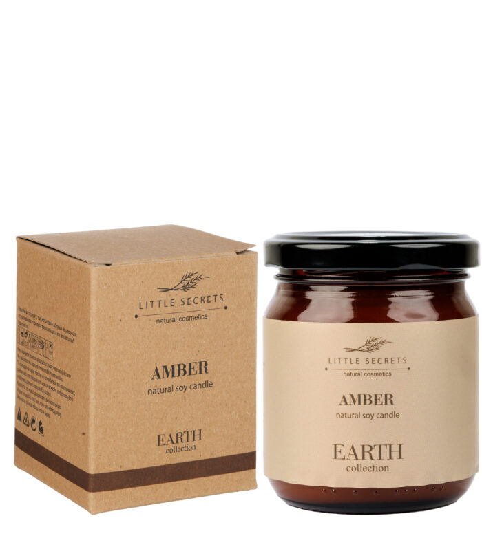 Amber Natural Soy Candle