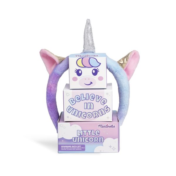 Little Unicorn Hairband Bath Set