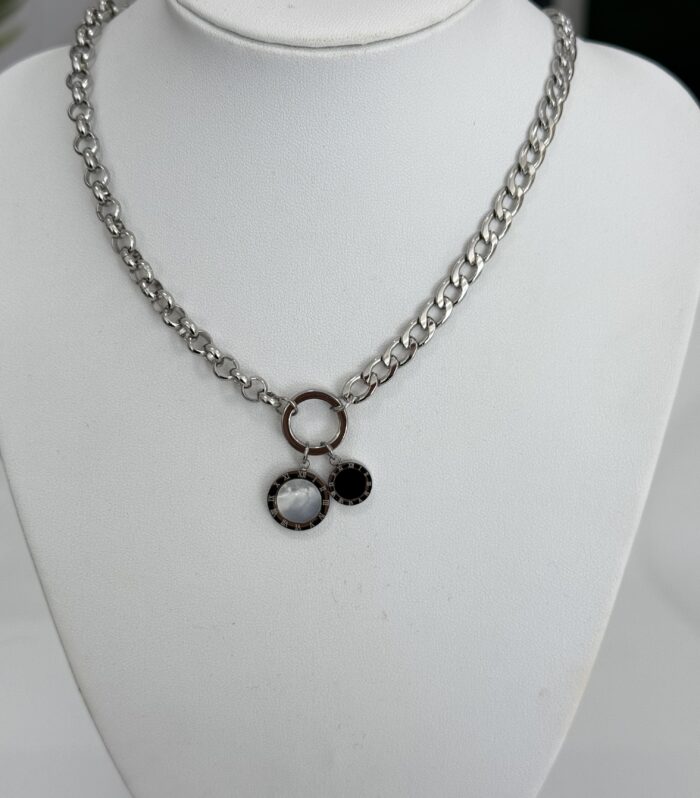 BLG necklace stainless steel