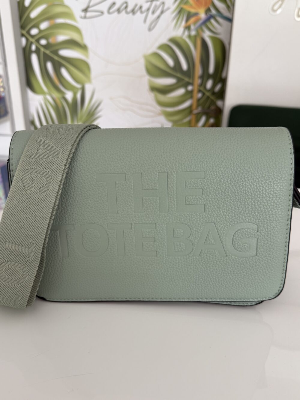 Μέντα tote bag χιαστι