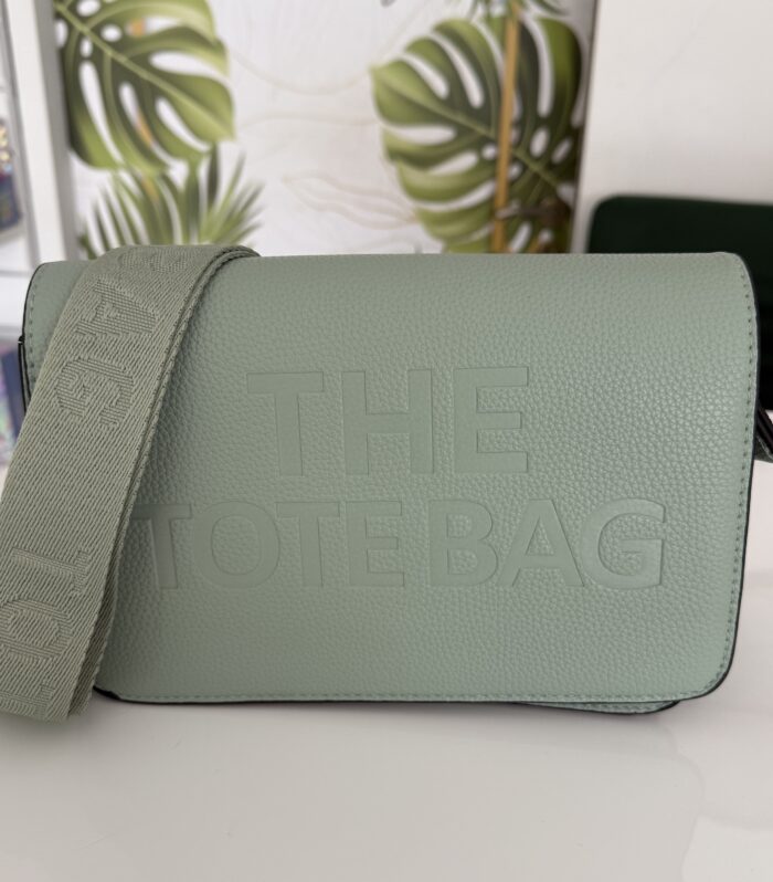 Μέντα tote bag χιαστι