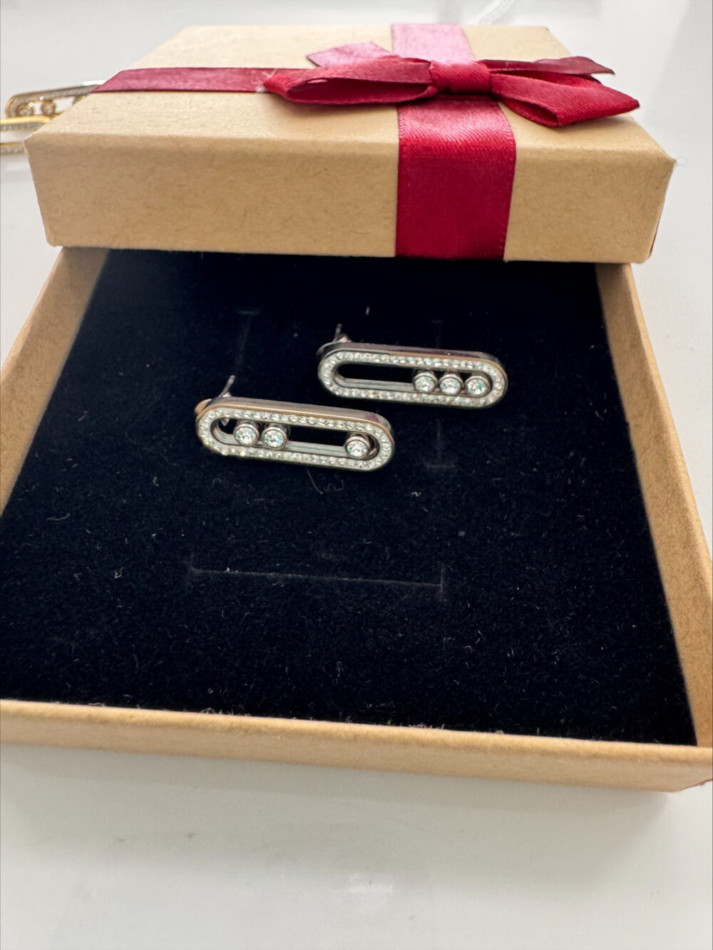 marias silver earrings