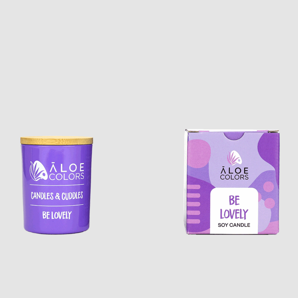 Scented Soy Candle Be Lovely