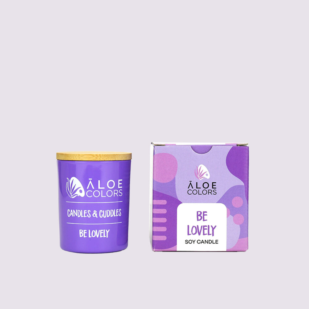 Scented Soy Candle Be Lovely