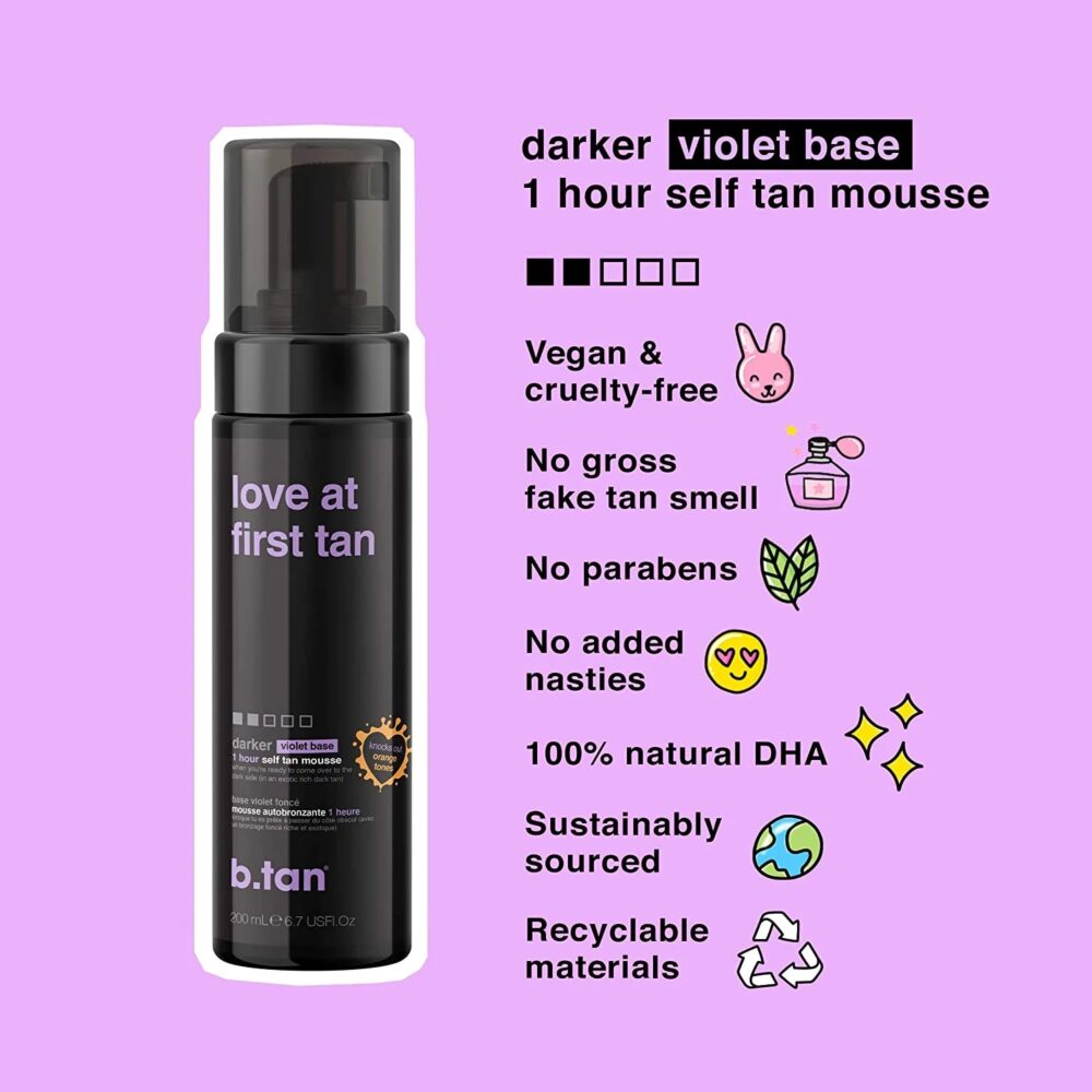 Μους self tan 1 ώρας, Love at first tan 200ml - BTan