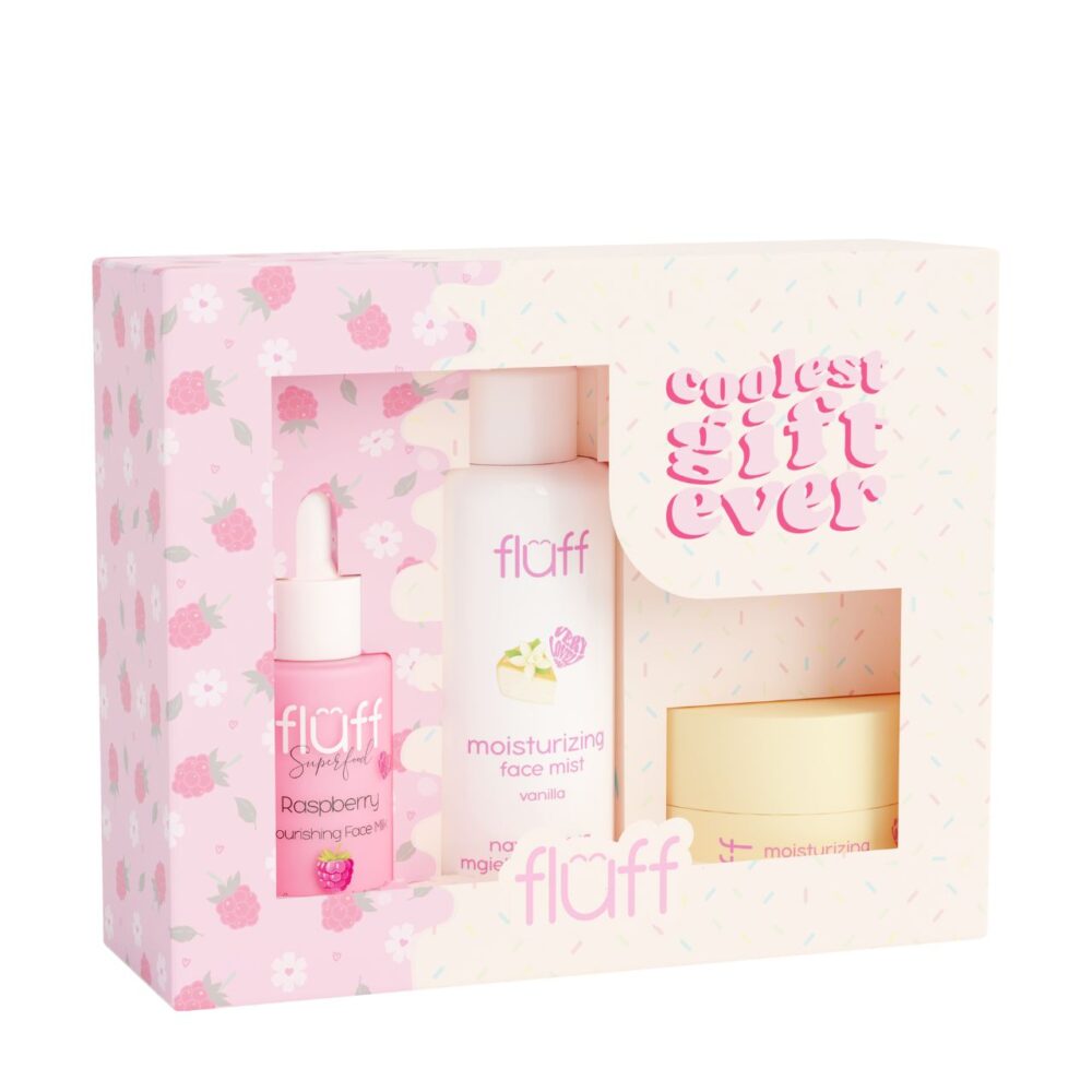 Fluff Best Gift Ever Set Vanilla & Raspberry