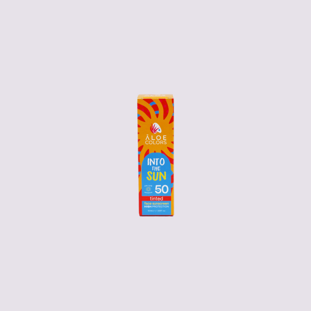 Into The Sun Face Sunscreen spf50 Tinted 50ml