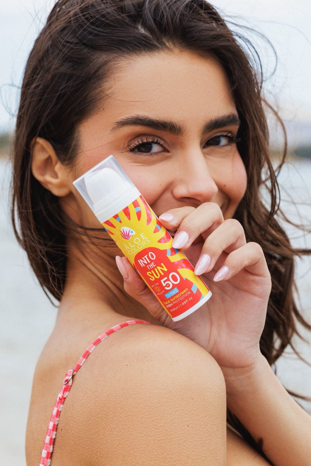 Into The Sun Face Sunscreen spf50 Tinted 50ml