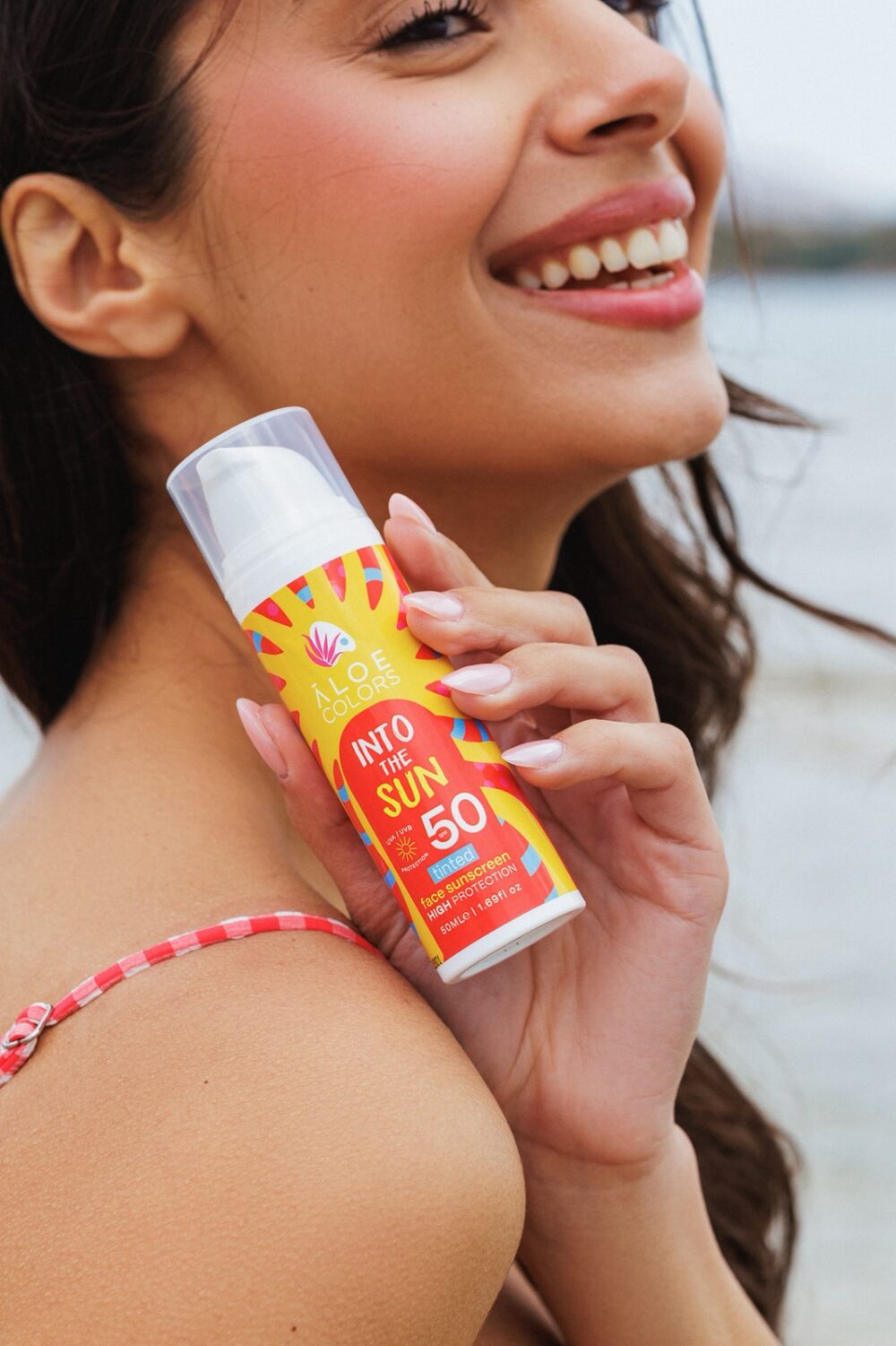 Into The Sun Face Sunscreen spf50 Tinted 50ml