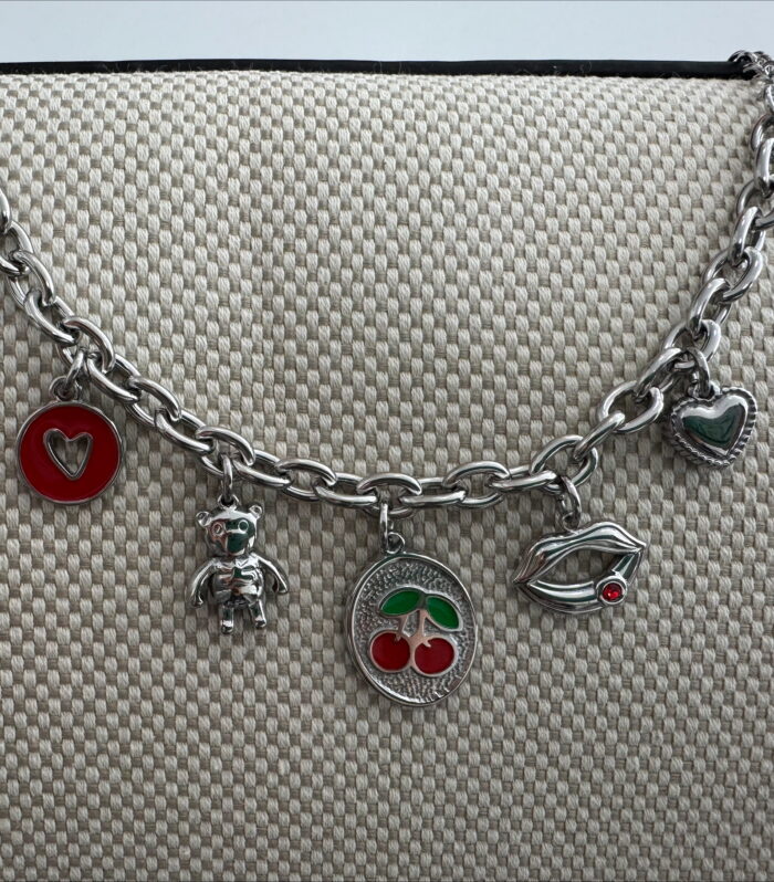 CHERRY SILVER BRACELET