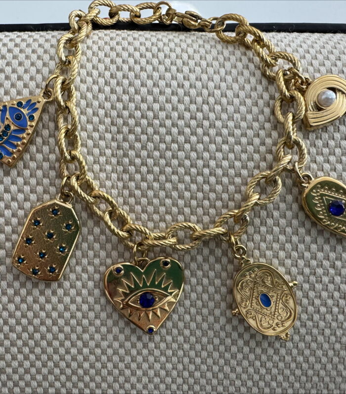 UNIQUE BRACELET BLUE STONES