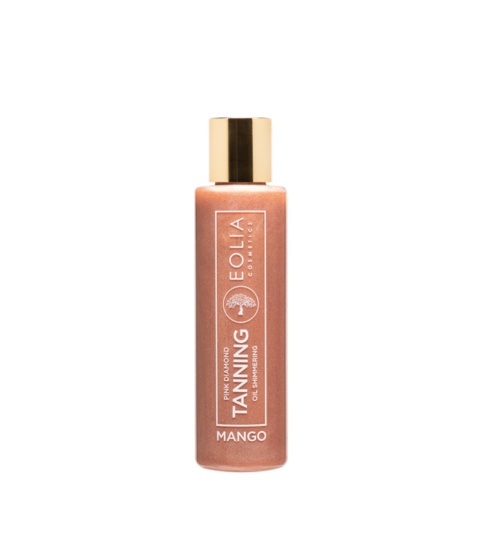 TANNING OIL SHIMMER PINK DIAMOND MANGO