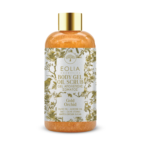 BODY GEL OIL SCRUB GOLD ORCHID