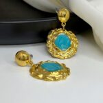 #Blue Lagoon Earrings