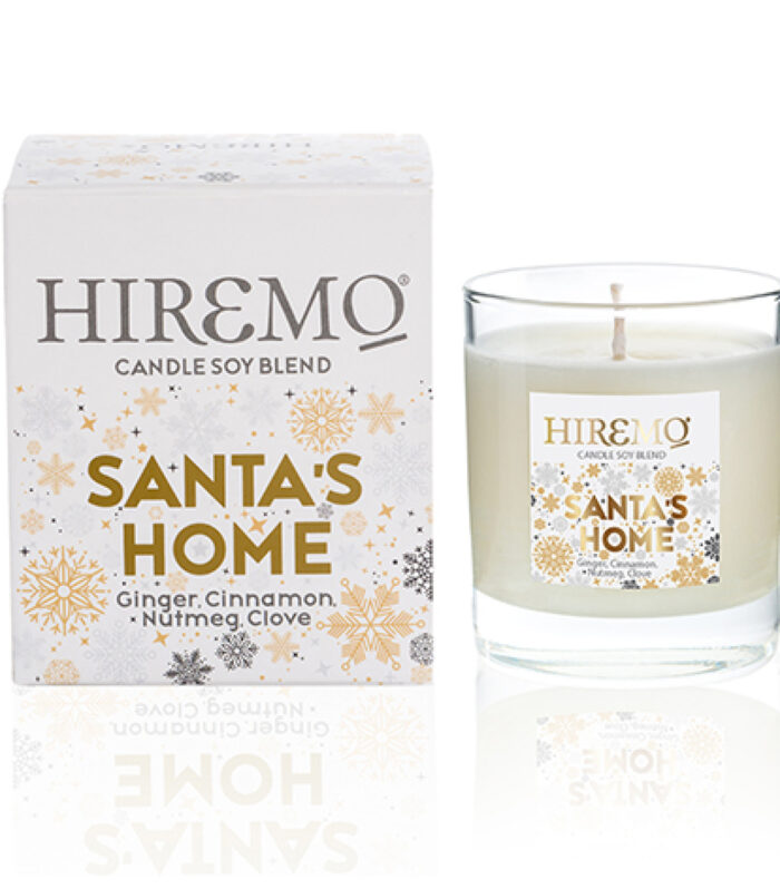 HIREMO SOY BLEND CANDLE SANTAS HOME