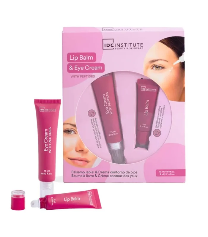 IDC Radiance Duo Peptides Set Lip Balm & Eye Cream – Σετ Βάλσαμο Χειλιών 5ml & Κρέμα Ματιών 15ml