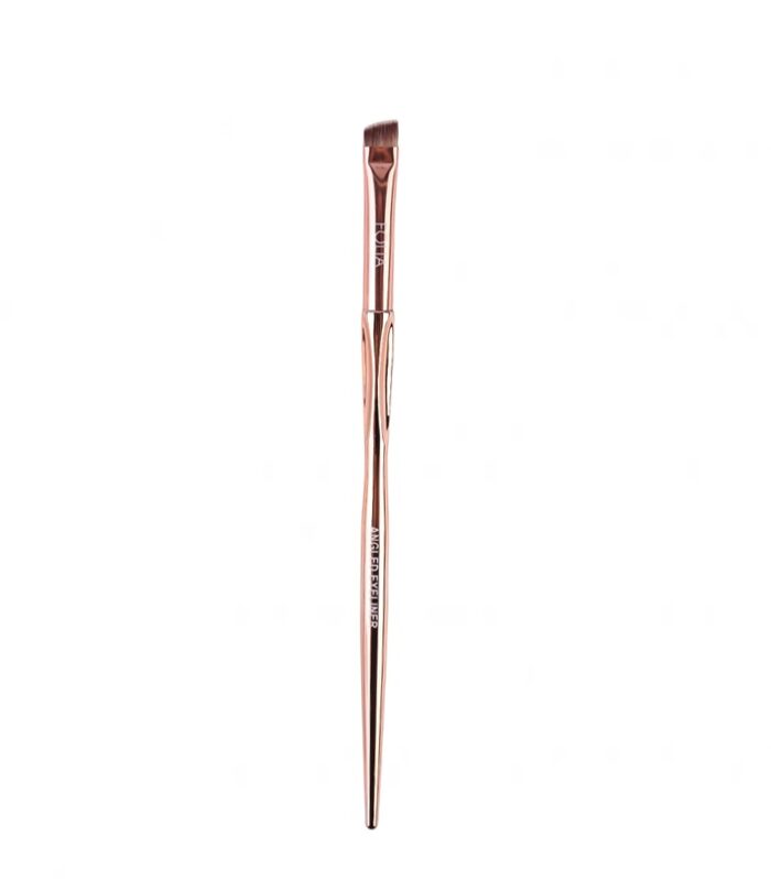 Angled Eyeliner Brush Rose Gold / F-610