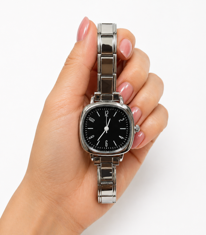 Silver Minimal Dial