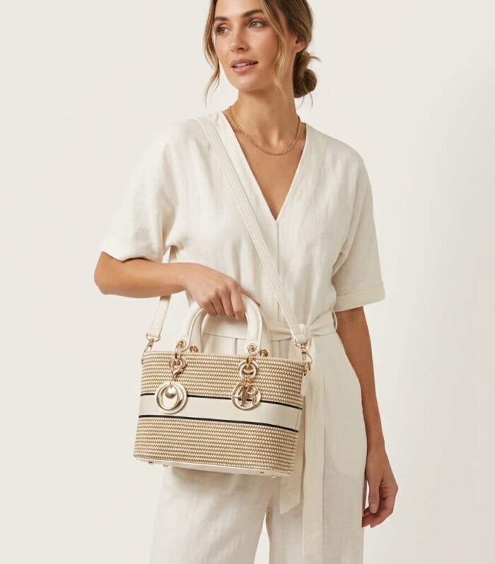 Chic Riviera Bag- Beige