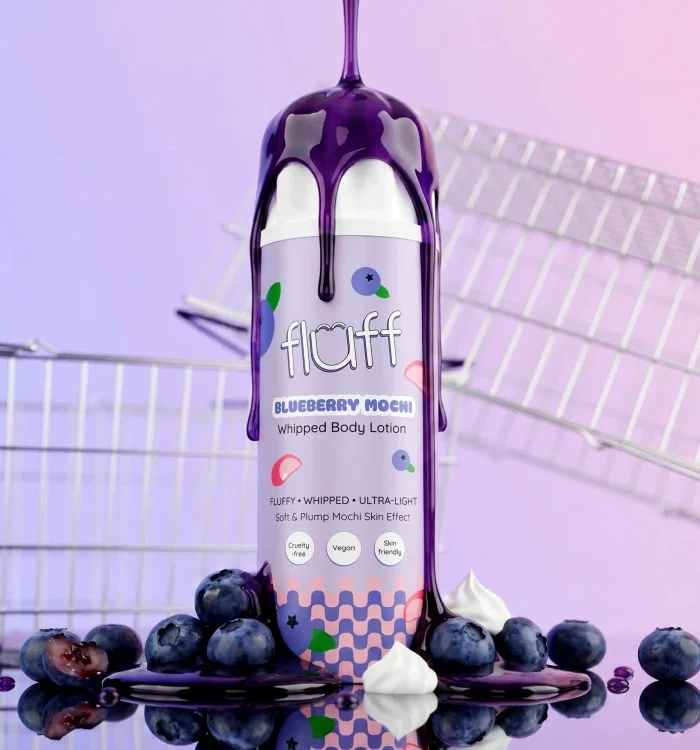 Fluff Blueberry Mochi Whipped Body Lotion 200ml