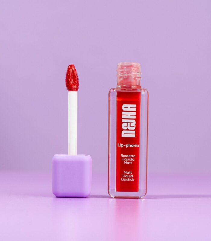 Nejha Lip-phoria – Matt Liquid Lipstick – 10 Royal Red 4,5ml