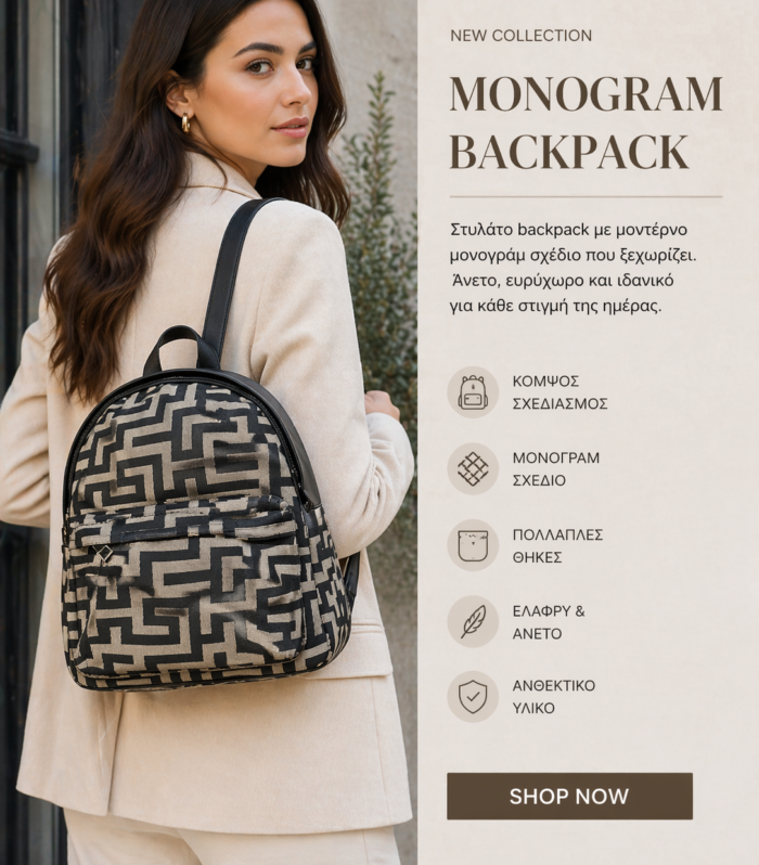 Urban Monogram Backpack
