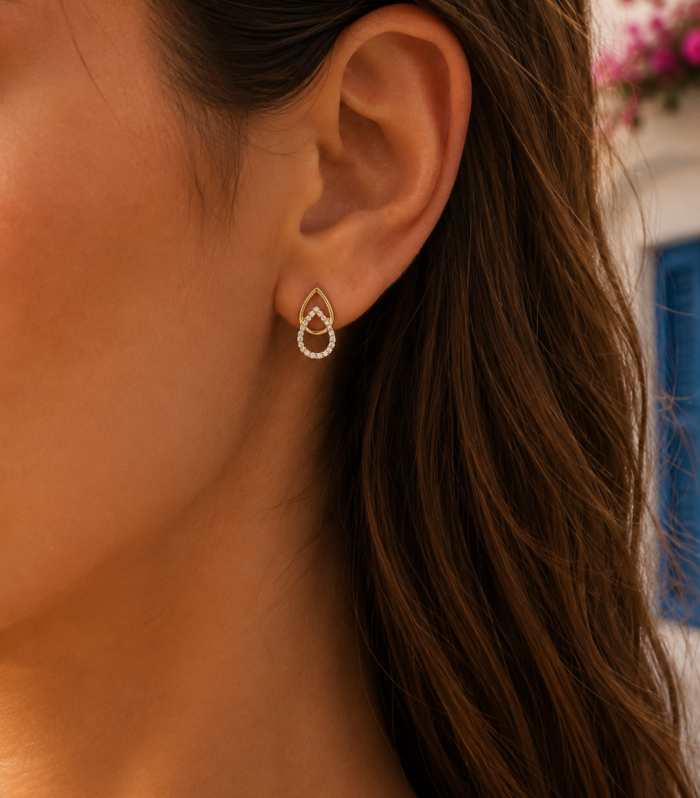 Golden Glow Earrings