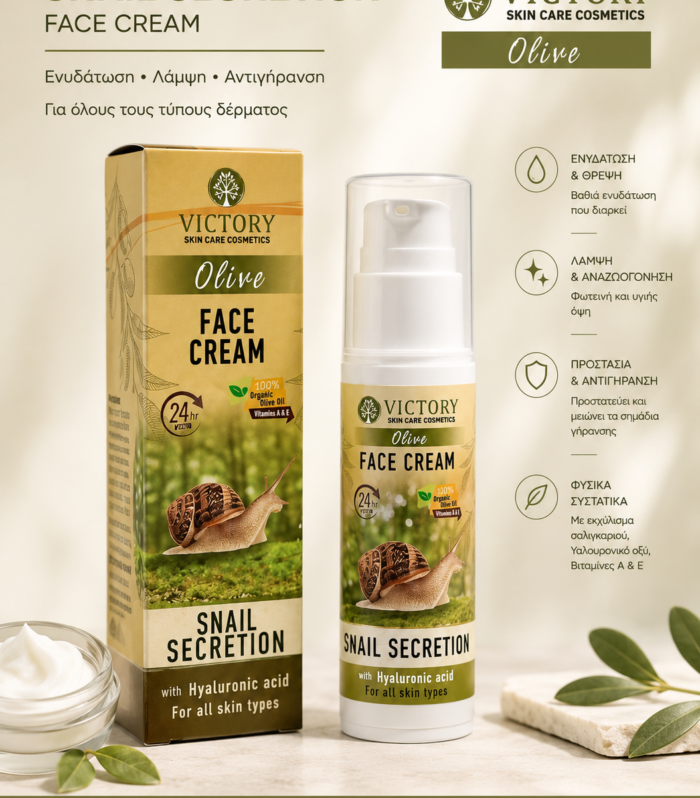 Victory Face Cream Snail Secretion