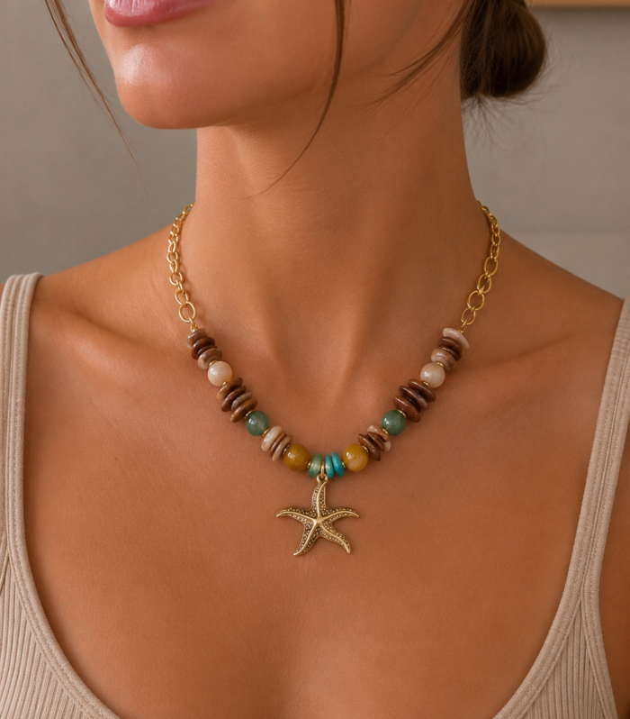 Starfish Sunset Necklace
