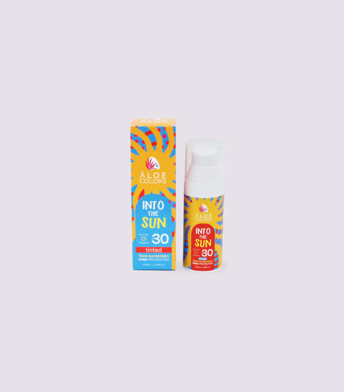 Into The Sun Face Sunscreen spf30 Tinted 50ml