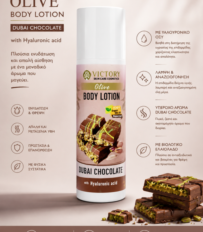 Victory Body Lotion Dubai Chocolate