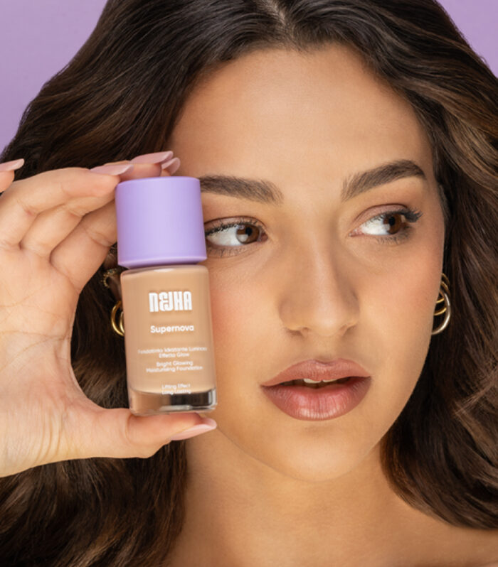Nejha Supernova – Glow Foundation 27ml- W08 TOFFEE